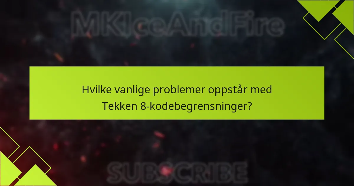 Hvilke plattformer har spesifikke kontokrav for Tekken 8?