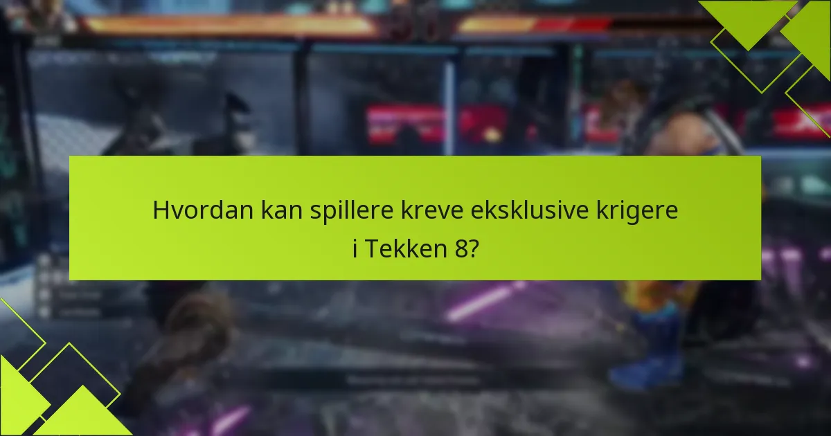Hva er risikoene forbundet med å kreve eksklusive krigere?